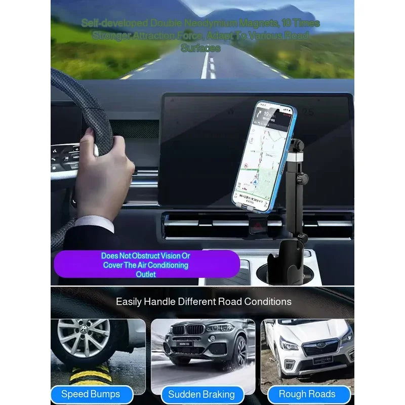 GripMate Magnetic Car Cup Mount